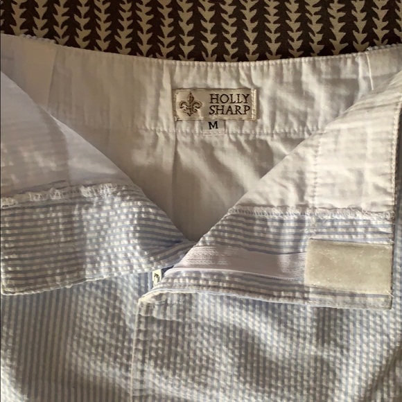 Seersucker mini skirt - Picture 2 of 3